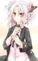 春/真紅眼のマカダミアチョコ