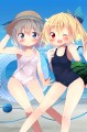 こい♥フラ☆スク水！/蘭花@画力向上がんばるおっおー