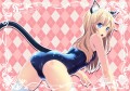 ネコミミスク水っ娘のお尻/水乃ミナト
