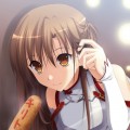 キリト君、そのホットドッグ食べていい？/たけぽん
