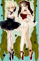 凛とセイバーにバレリーナの服を着せてみた/ゆきこ