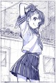 制服少女練習/さきの新月