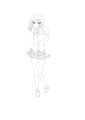 西木野真姫（線画）/こうちん