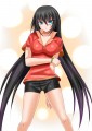 黒髪ロング
