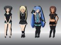 ４人のボカロたち。