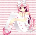 ピンク髪の女の子