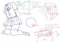 スカートってこんなの？/shizuku