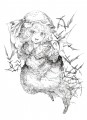 落描き(73)　おぜうさまー