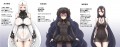 深海棲艦たちの体格差