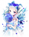 青の少女