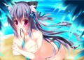 脱げちゃったにゃ…！