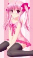 ピンクツインテっ娘