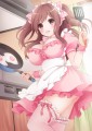 ご主人のために朝ごはんの目玉焼きを作っているメイド（＾p＾）