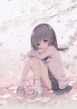 桜の雨、