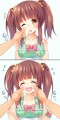 智絵里ちゃんのほっぺむにむにしたい