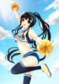 スポーツ応援少女