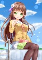 屋上の天使