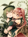 仲良し植物娘達