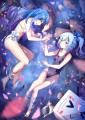 躺在水中的2233