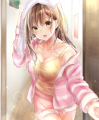 お風呂上がりの先輩