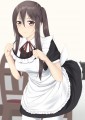 ヘッドドレスに埃ついてるぞ？
