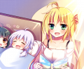 お昼寝時間の読み聞かせ