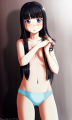 黒ロング少女