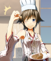 提督！比叡カレーで気合いれましょう！