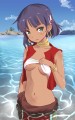 水面の練習