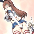 ぜかましと衣装交換
