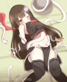 潜り込む。
