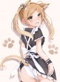 新人猫耳メイドはパンツが隠せない。