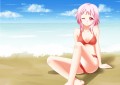 水着少女/らて